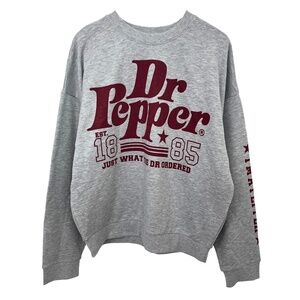 Dr. Pepper Women’s Sweatshirt XL NWT